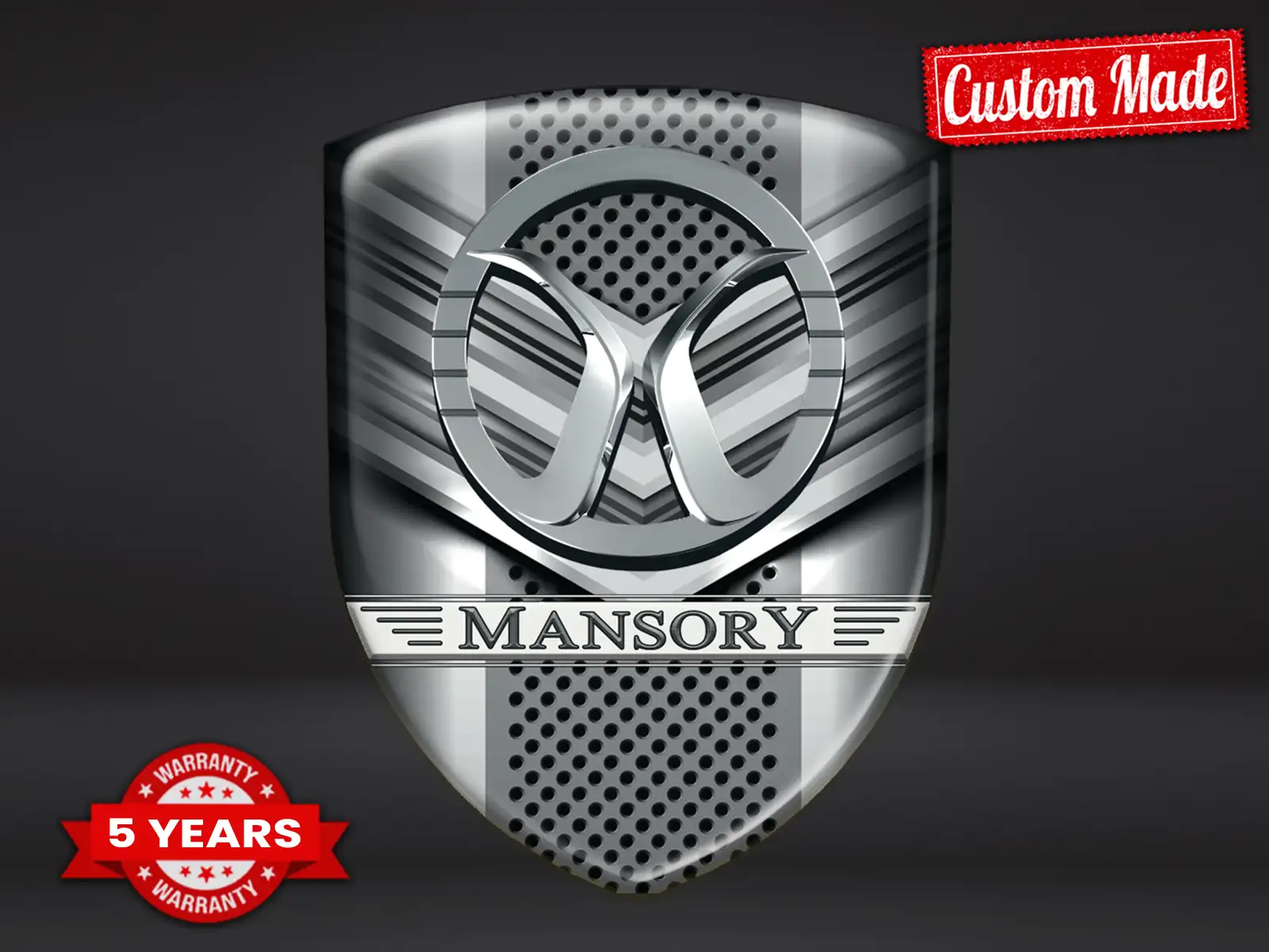 Mansory Emblèmes Auto Personnalisés Pro Édition Moderne